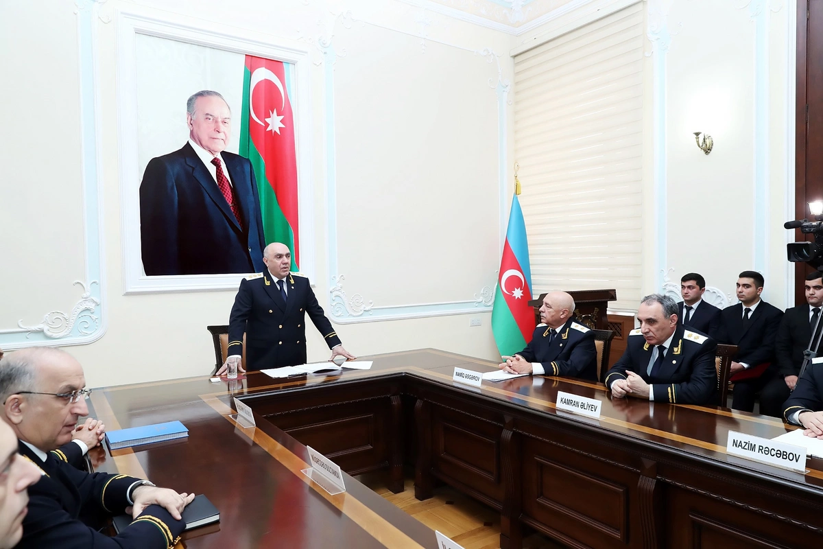 Baş Prokurorluqda qulluğa yeni qəbul edilmiş əməkdaşların andiçmə mərasimi keçirilib