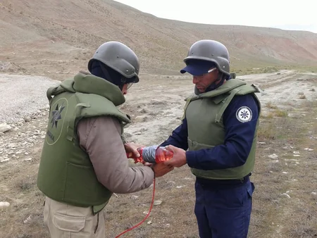 ANAMA Xızıda 168 ədəd partlamamış hərbi sursat aşkar edib