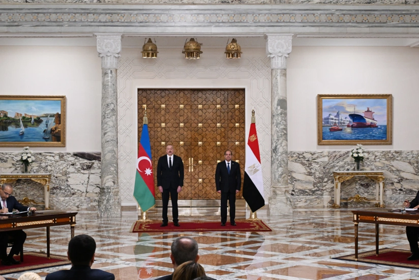 Azərbaycanla Misir arasında yeddi sənəd imzalanıb