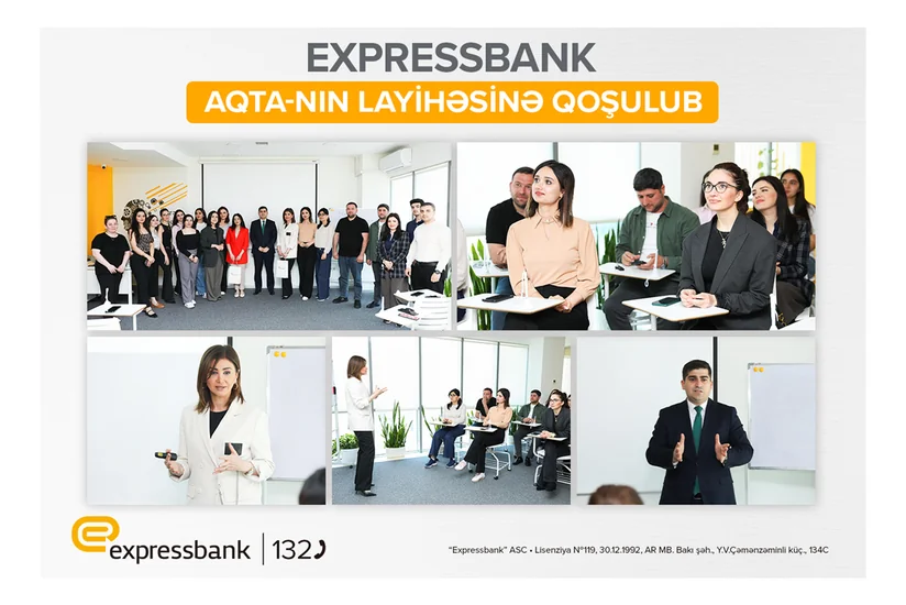 Expressbank AQTA-nın layihəsinə qoşulub