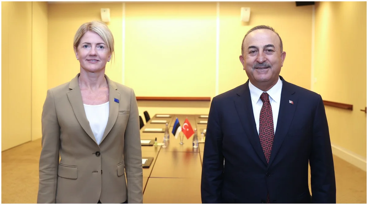 Türkiyə və Estoniya XİN başçıları Ermənistanla bağlı məsələni müzakirə ediblər