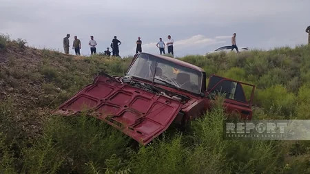 Тяжелое ДТП в Кюрдамире: есть пострадавшие