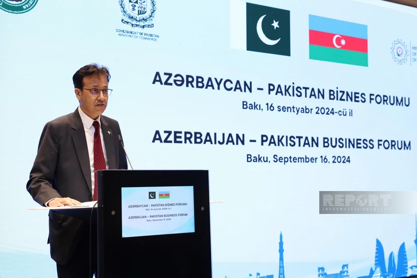 Pakistanın Azərbaycandakı səfiri iki ölkənin işgüzar dairələrinə çağırış edib