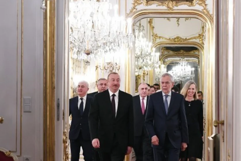 Состоялась встреча Президента Азербайджана Ильхама Алиева с Федеральным президентом Австрии Александром Ван дер Белленом - ФОТО