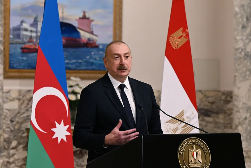 İlham Əliyev: Azərbaycanla Misir arasında ticarət dövriyyəsi bir neçə dəfə artıb