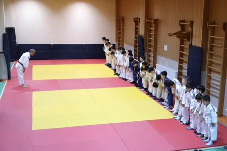 Kaspi Liseyində cüdo zalının açılışı olub