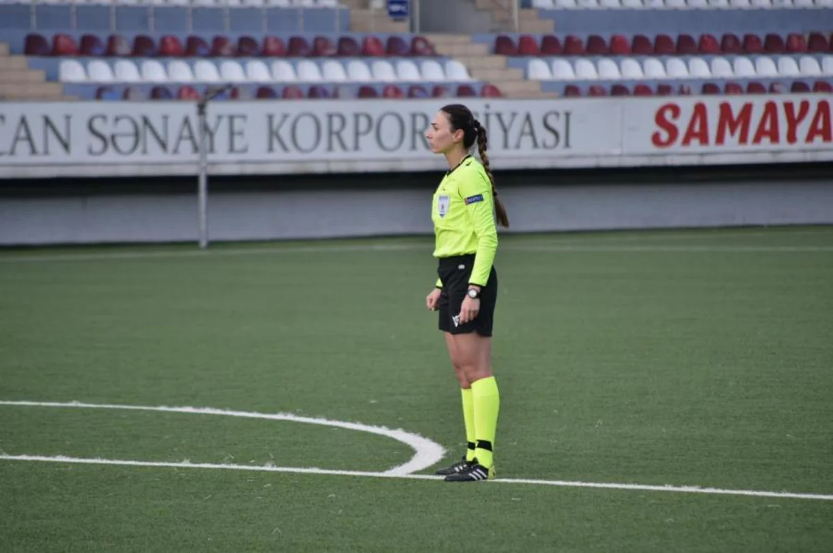 I Divizion oyununu qadın hakim idarə edəcək