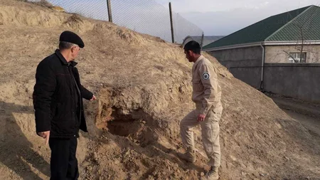 Tovuzda top mərmisi aşkarlanıb