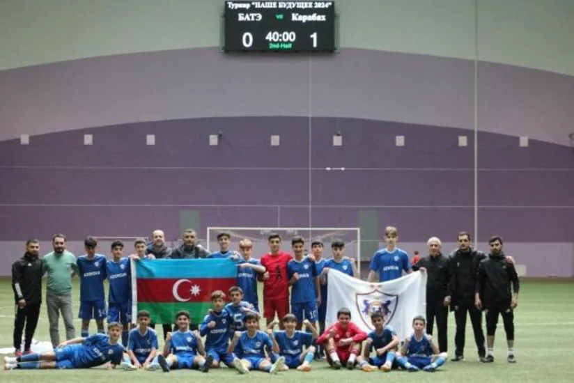 Qarabağın U-14 komandası Minskdə keçirilən turnirdə çempion olub