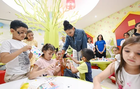 First Vice-President Mehriban Aliyeva attends celebration organized for children by Heydar Aliyev Foundation