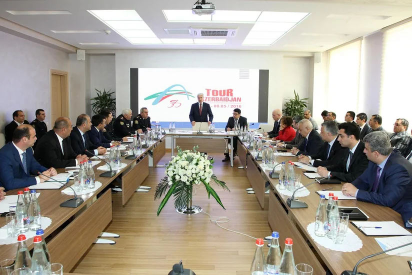 “Tour d’Azerbaidjan-2016”nın Təşkilat Komitəsinin iclası keçirilib