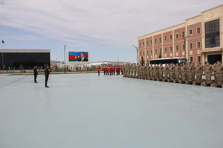 Азербайджанские миротворцы вернулись из Афганистана