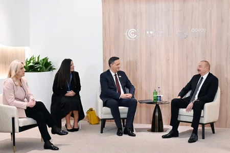 Prezident İlham Əliyev Bosniya və Herseqovinanın Rəyasət Heyətinin Sədri və üzvü ilə görüşüb - YENİLƏNİB