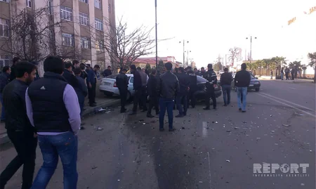 Lənkəranda yol qəzası baş verib, xəsarət alanlar var - FOTO