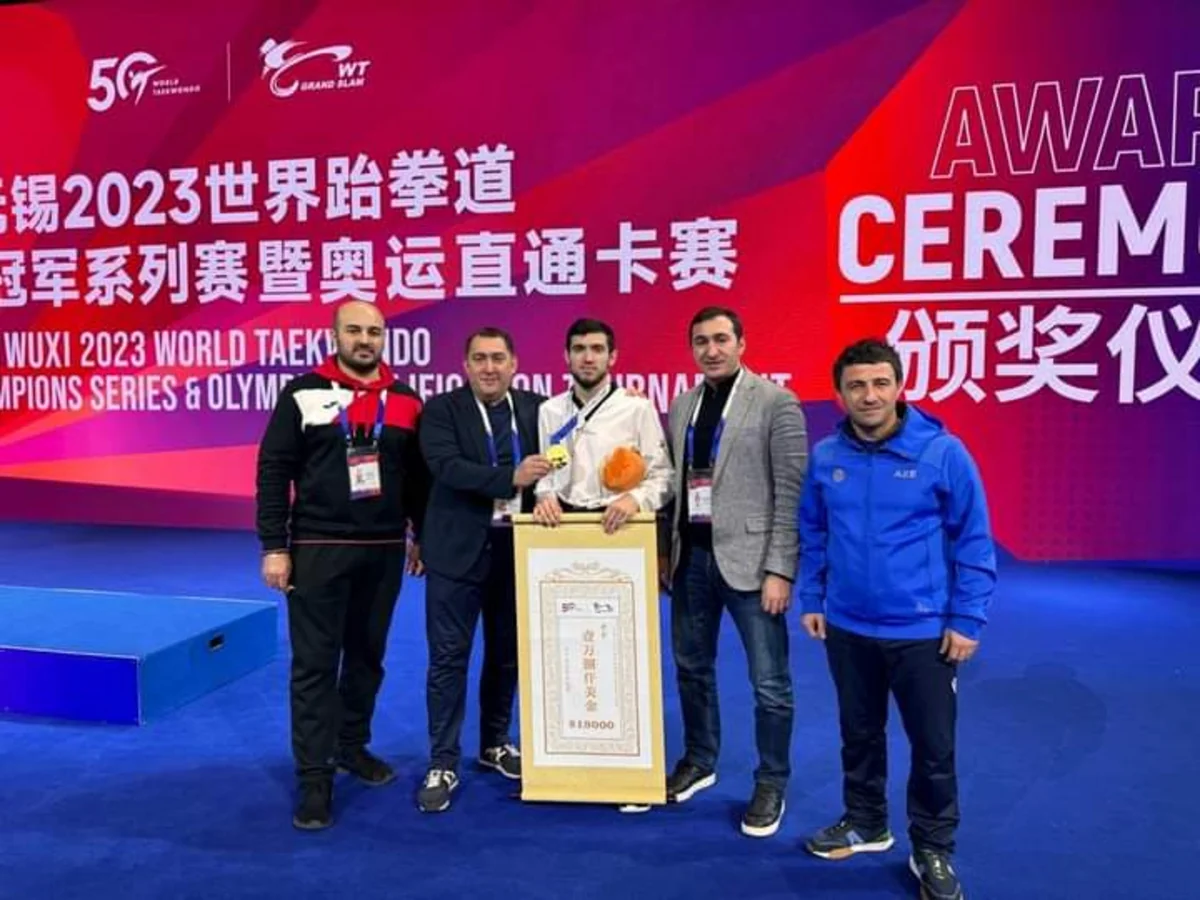 Азербайджанский тхэквондист завоевал лицензию на ОИ Париж-2024