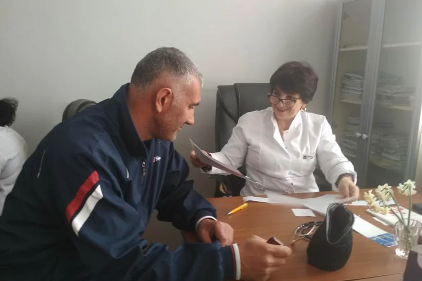 Tərtərdə məcburi köçkünlər üçün tibbi aksiya keçirilib