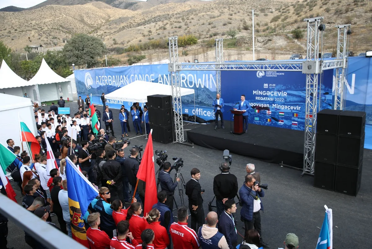 Mingəçevir Reqatasının rəsmi açılış mərasimi keçirilib