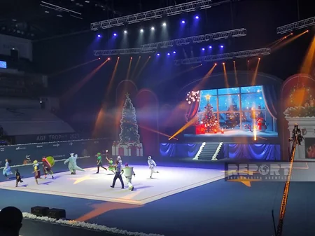Gimnastika Federasiyasının təşkilatçılığı ilə “Oyuncaqların sərgüzəştləri” adlı Yeni il şousu keçirilib