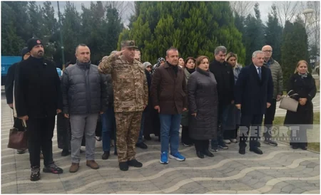 Türkiyəli şəhid ailələri Tərtərdə olublar