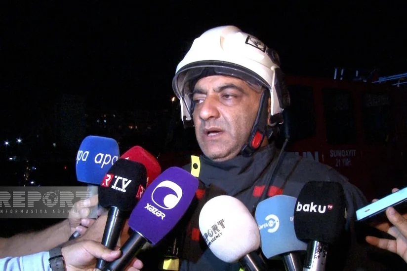 Sumqayıt şəhər Dövlət Yanğından Mühafizə idarəsinə yeni rəis təyin edilib