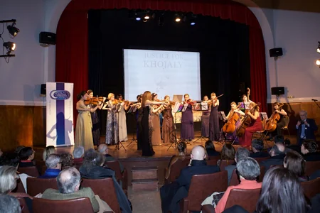 Parisdə ​Xocalı qurbanlarının xatirəsi yad edilib