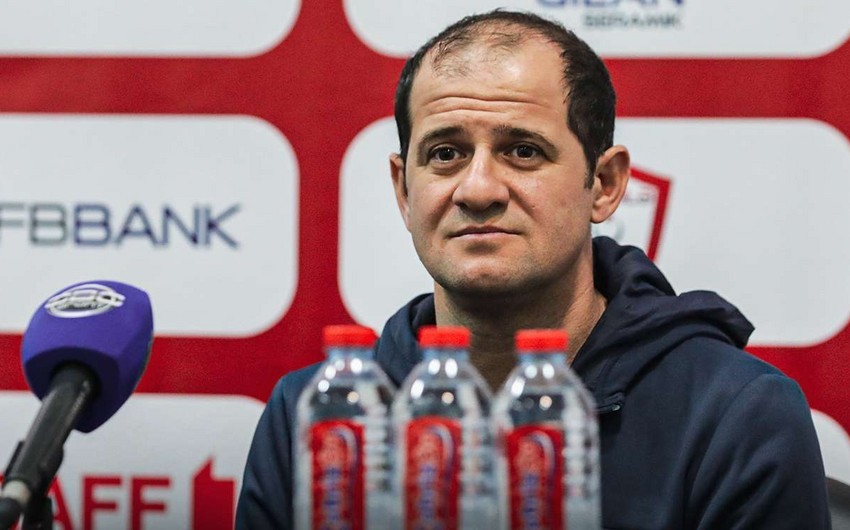Araz-Naxçıvanın baş məşqçisi: Növbəti mərhələyə yüksəlmək üçün ikinci oyunda maksimumu etməliyik