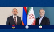 Iranian President holds phone call with Armenian PM