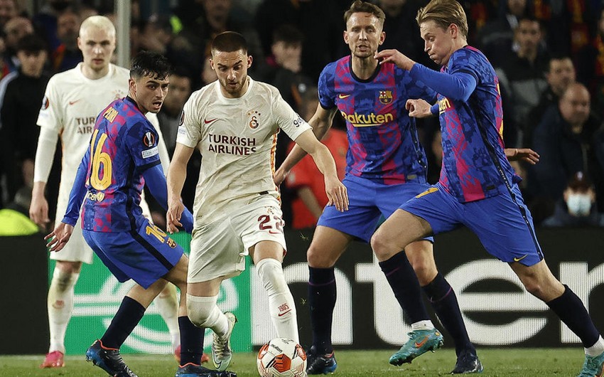 UEFA Avropa Liqası: Qalatasaray Barselona ilə cavab oyununa çıxır