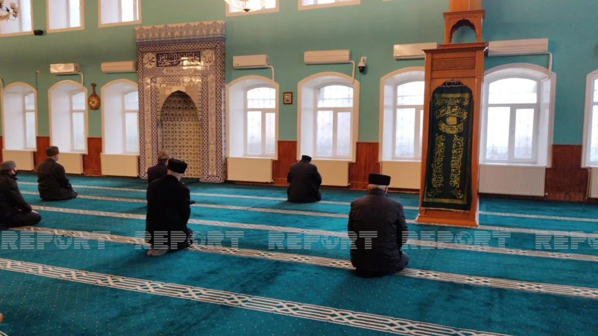 Şəki Mərkəzi Cümə Məscidində şəhidlərin xatirəsi anılıb