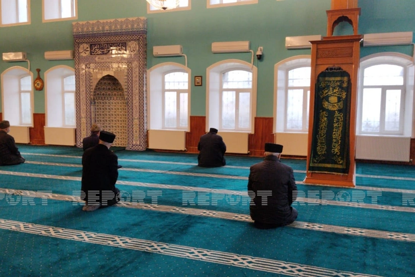 Şəki Mərkəzi Cümə Məscidində şəhidlərin xatirəsi anılıb