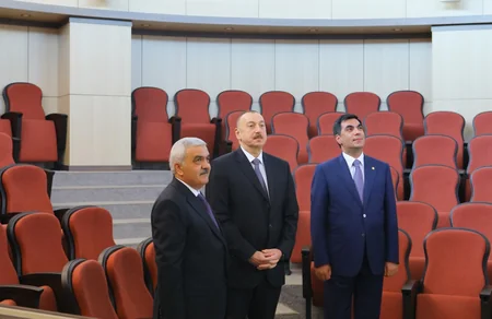Prezident İlham Əliyev Bakı Ali Neft Məktəbinin kampusunun açılışında iştirak edib - YENİLƏNİB