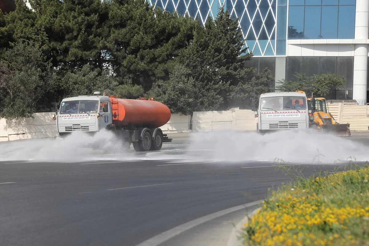 Sabah küçələrdə geniş dezinfeksiya işləri aparılacaq