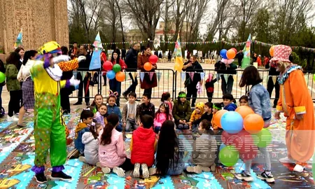 Naxçıvanda “Novruz şəhərciyi”nin ikinci günü - FOTOREPORTAJ