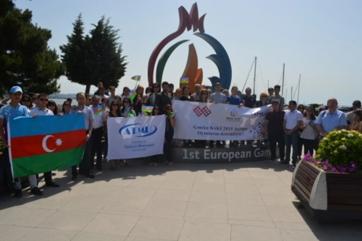 Mədəniyyət və Turizm Nazirliyi ilk Avropa Oyunlarına dəstək aksiyası keçirib
