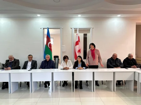 Qardabanidə azərbaycanlı tələbə-gənclərin təhsil problemləri müzakirə edilib