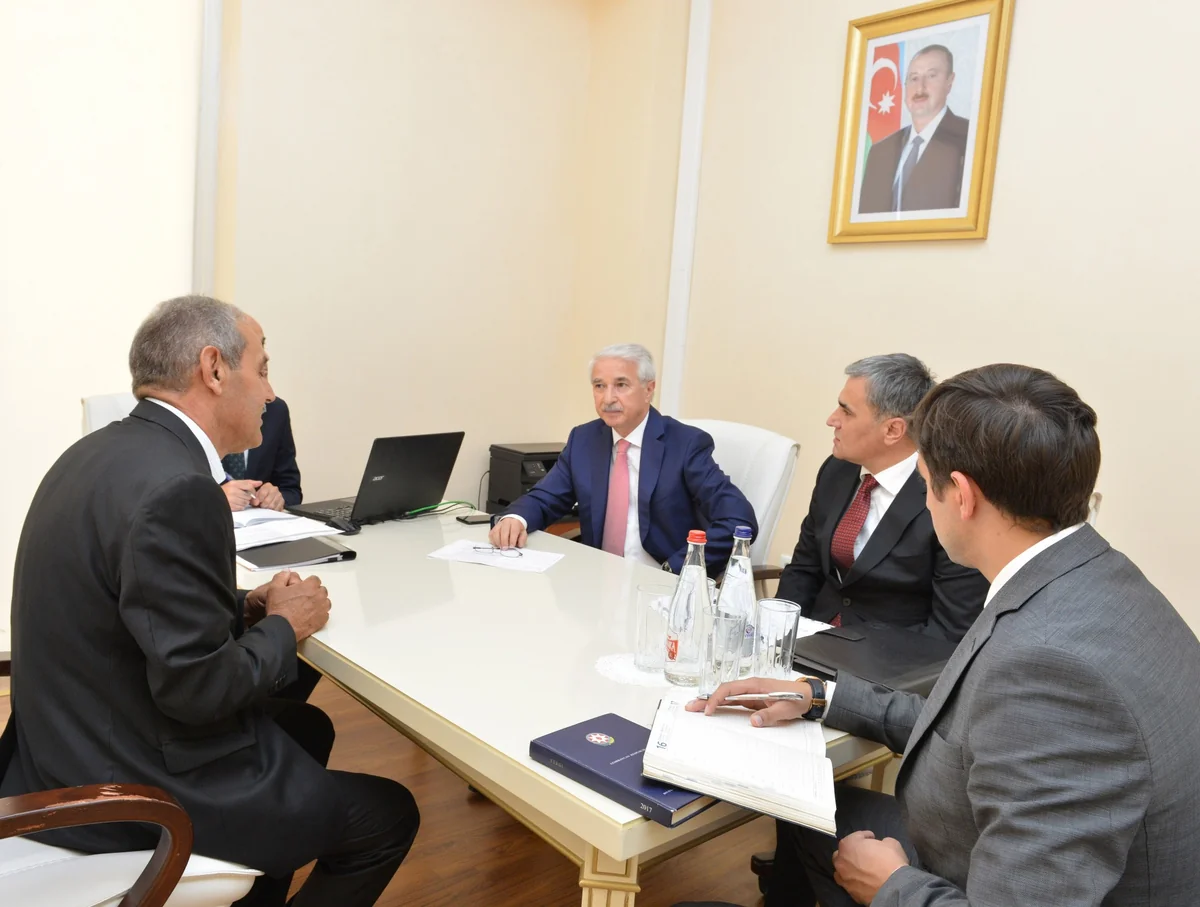 Vergilər nazirinin müavini İmişlidə vətəndaşları qəbul edib