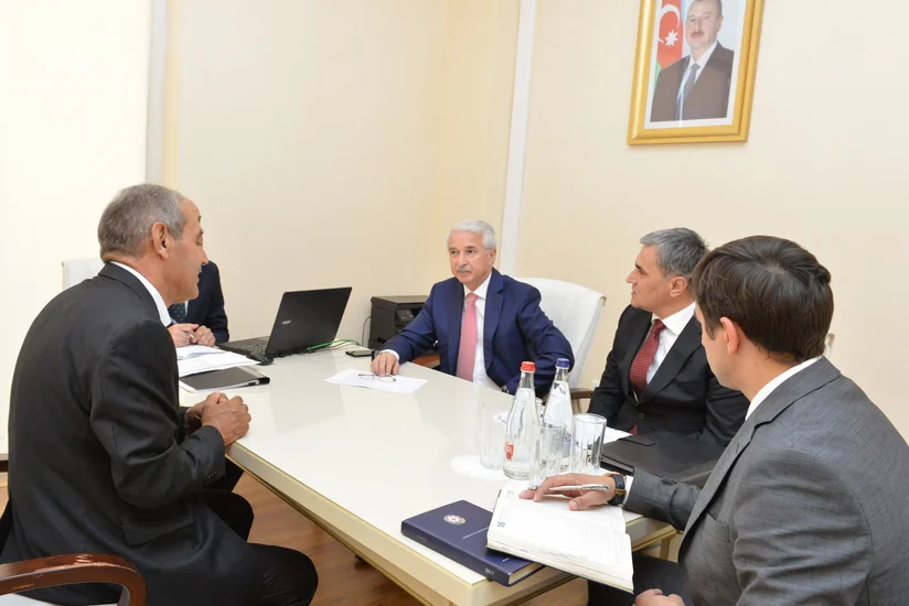 Vergilər nazirinin müavini İmişlidə vətəndaşları qəbul edib