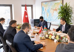 Azerbaijani minister meets with head of Turkish ICT company