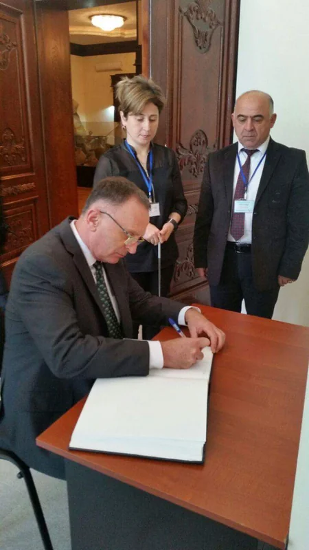 İsrail səfiri Mingəçevir və Yevlax şəhərlərində olub