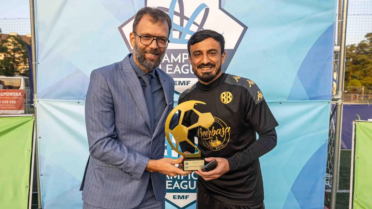 “Birbaşa Bakı”nın futbolçusu: Əziyyətimiz yerdə qalmadı, Çempionlar Liqasının qalibi olduq