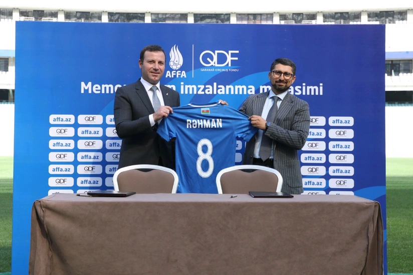 Qarabağ Dirçəliş Fondu və AFFA arasında Memorandum imzalanıb