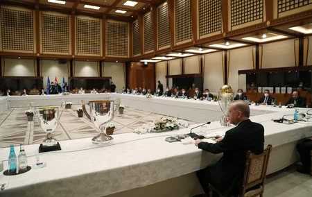 Ərdoğan Beşiktaşı qəbul etdi