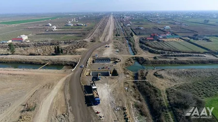 Yenikənd-Biləsuvar avtomobil yolu yenidən qurulur