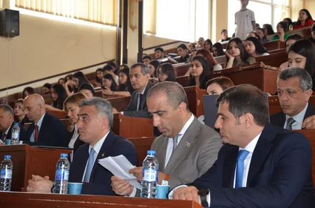 BDU-da “Ulu Öndər Heydər Əliyev hüquqi islahatların banisidir” mövzusunda konfrans keçirilib
