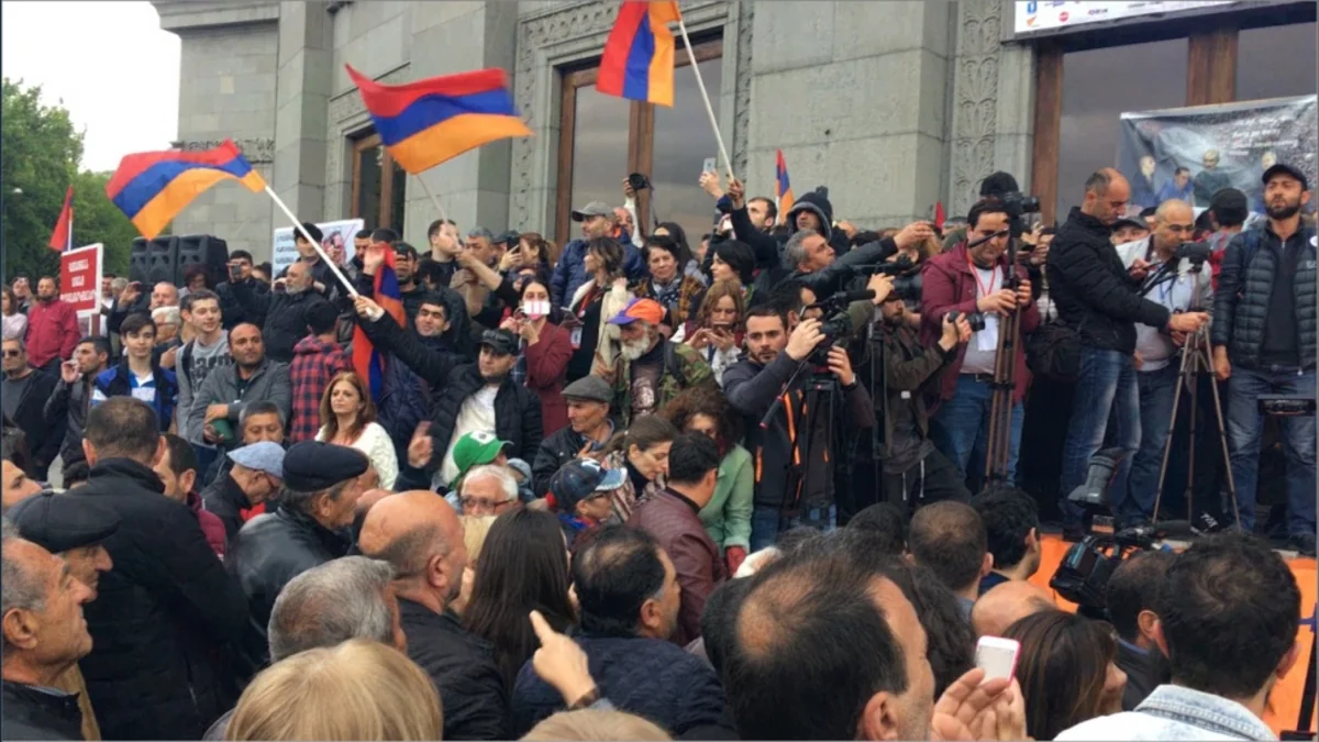 49 detained, 5 arrested during Yerevan protests