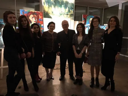 Bakıda Yunanıstanın yeni səfirinin rəsm sərgisi keçirilib - FOTO