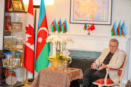 Torontoda Azərbaycan Evində dünyaşöhrətli alimlə görüş keçirilib