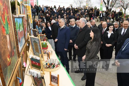 Naxçıvanda Novruz bayramı münasibətilə ümumxalq şənliyi keçirilib