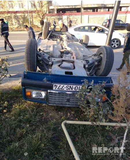 Qubada minik avtomobilləri toqquşub, xəsarət alanlar var - FOTO - YENİLƏNİB
