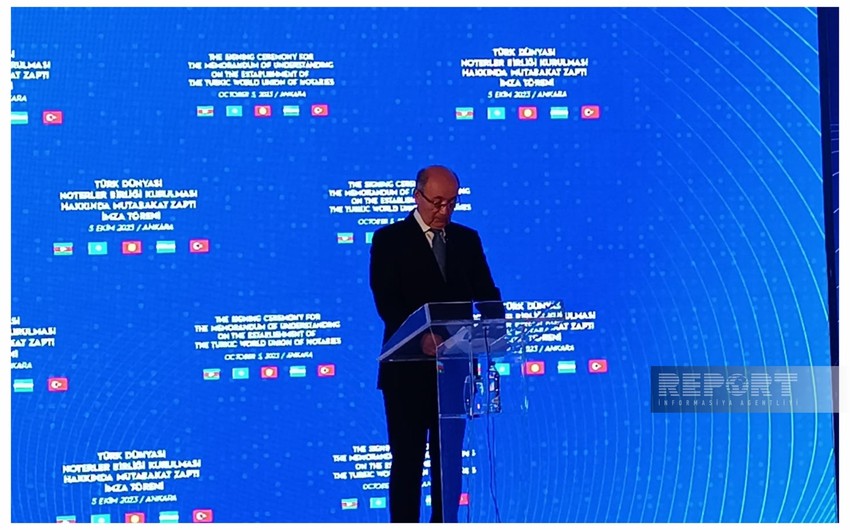 Fikrət Məmmədov: Türk Dünyası Notariat Birliyinin qurulması TDT arasında əməkdaşlığa töhfə verəcək